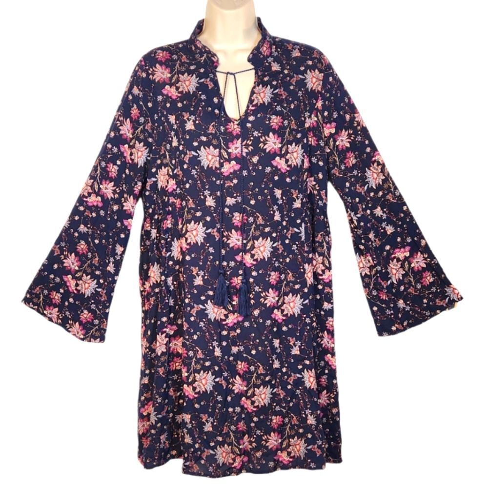 Altar'd State Navy Floral Dress